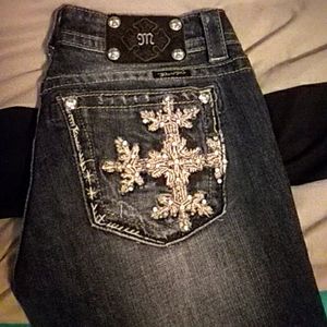 Miss Me Boot Cut Jeans 28